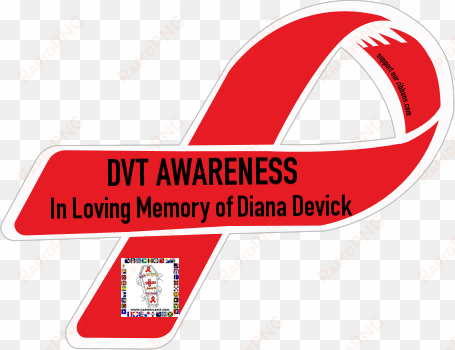 dvt awareness / in loving memory of diana devick - boston marathon 2013 logo