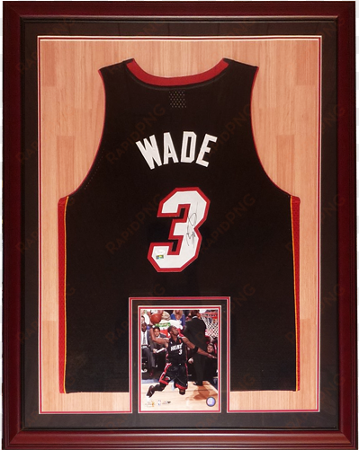 dwyane wade autographed miami heat - c and i collectables 1215dwade nba dwyane wade miami