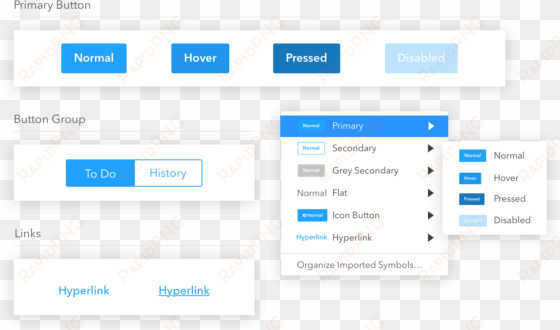 dynamic buttons - web button style guide