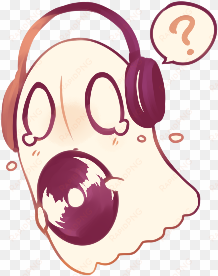 e excuse me h hi my name is napstablook i like listening - undertale napstablook chibi