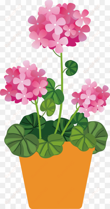 e2576a88 - pink flowers pot clipart