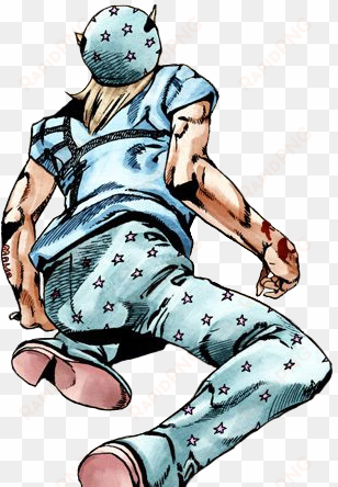 ○johnny joestar○johnny's ass○steel ball run○jojo's - illustration