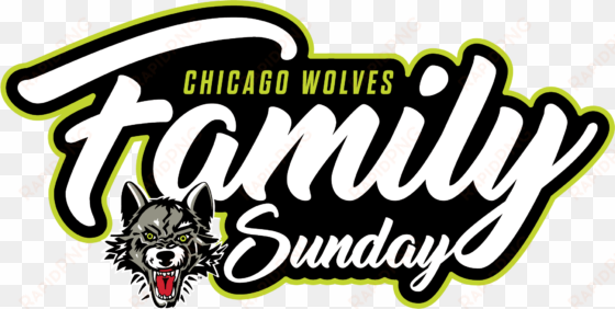 each family sunday starts with a giveaway for the first - chicago wolves