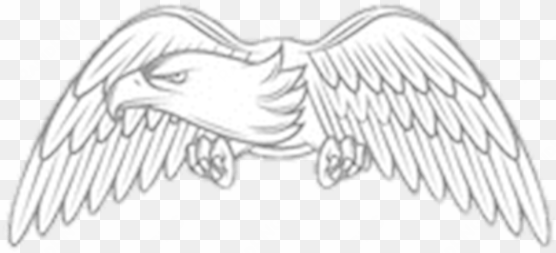 eagle badge png clip art black and white - police badge eagle vector