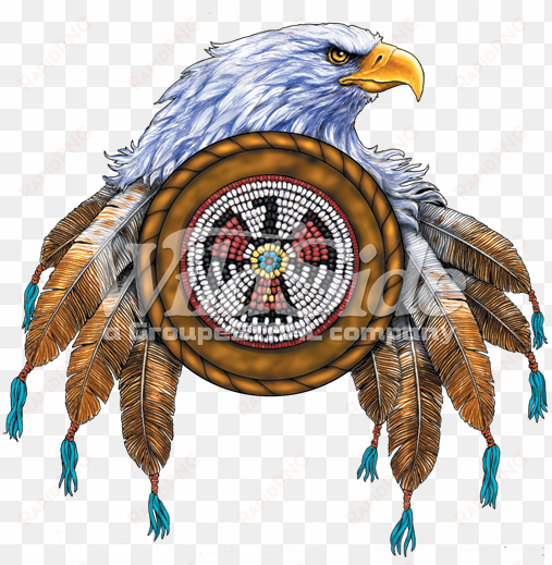 eagle dream catcher - native american mandalas