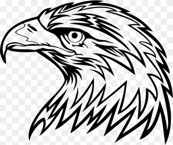 eagle head png picture - eagle head logo black and white