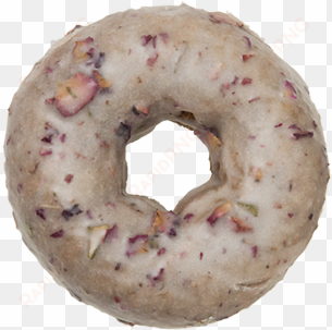 earl grey & rose doughnut - doughnut