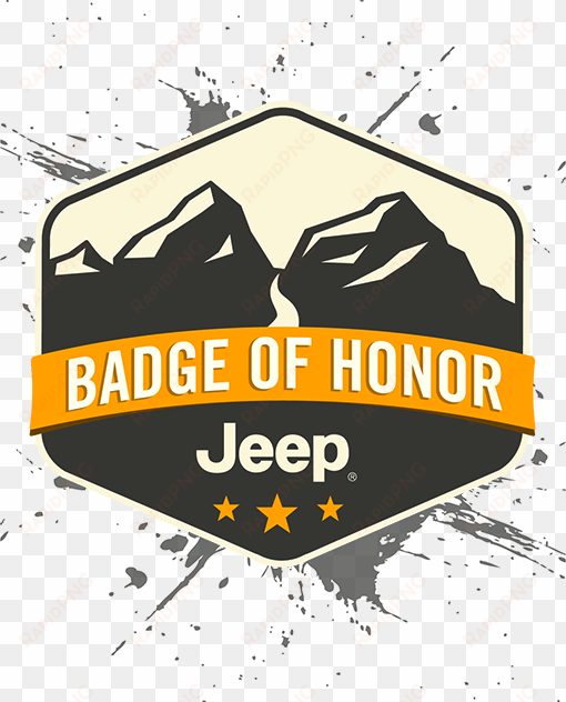 earn your badge of honor - jeep badge of honor logo