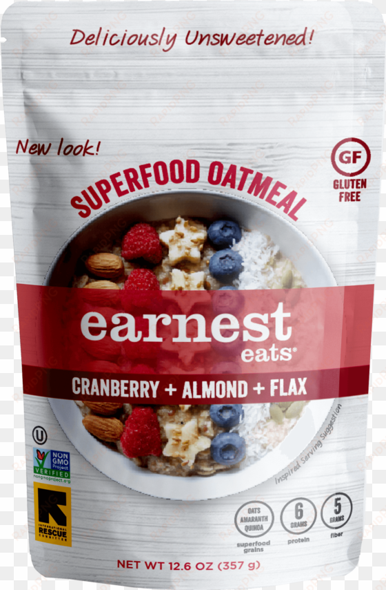 earnest - earnest eats - hot and fit cereal american blend -