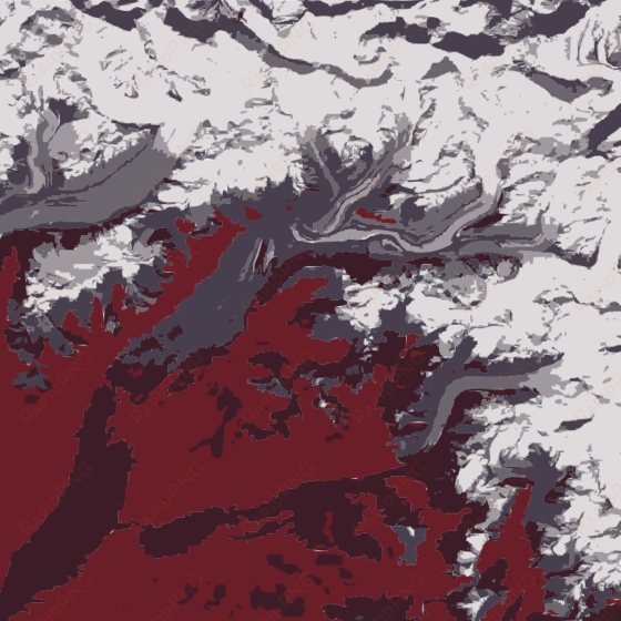 earth art from nasa 101-150 35 pages - susitna glacier