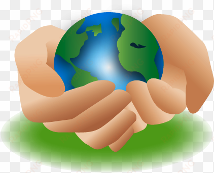 earth in hands png pic - hands holding earth png