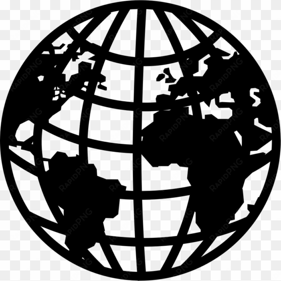 earth symbol with continents and grid comments - earth symbol png
