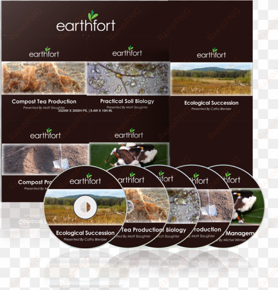 earthfort dvd set or usb drive - earthfort compost tea & alternatives dvd