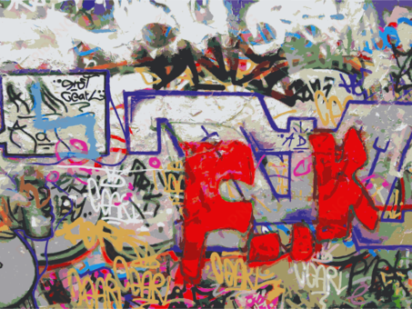 east side gallery graffiti berlin wall mural - cafepress graffiti 5'x7'area rug