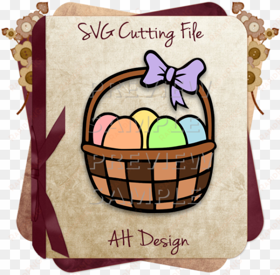 easter basket svg dxf eps png cutting file - allstar baseball mom svg