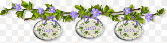 easter border cluster freebie - periwinkle