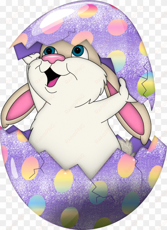 Easter Bunnies Clip Art transparent png image