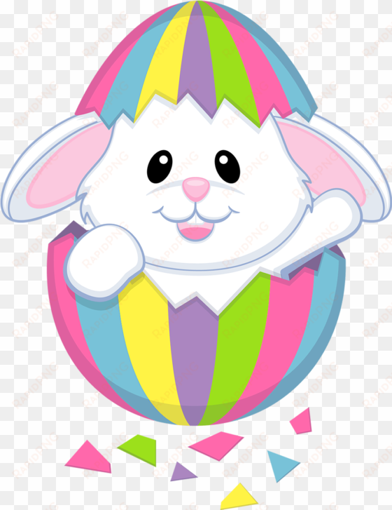 Easter - Cute Easter Bunny Clipart transparent png image