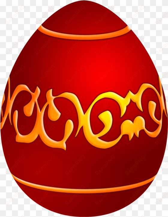 easter decorative red egg png clip art easter egg clipart - tora och hornet [book]