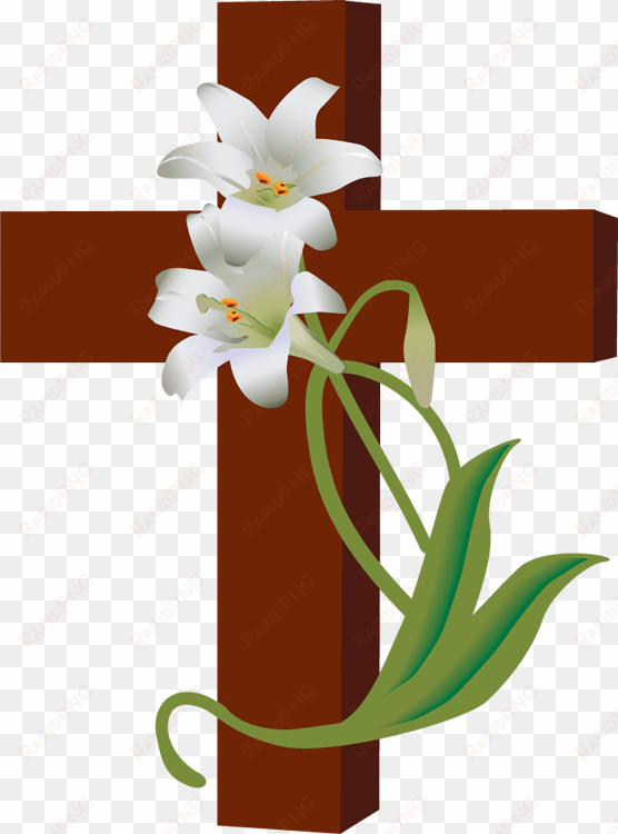 Easter Lily Clipart Easter - Clip Art transparent png image