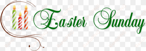 Easter Sunday Clip Art Free Merry Christmas And Happy - Free Clip Art Easter Sunday transparent png image