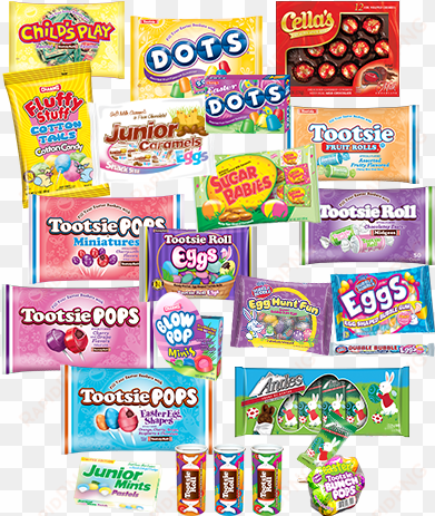 easter - tootsie pops easter miniatures, 9 oz bag