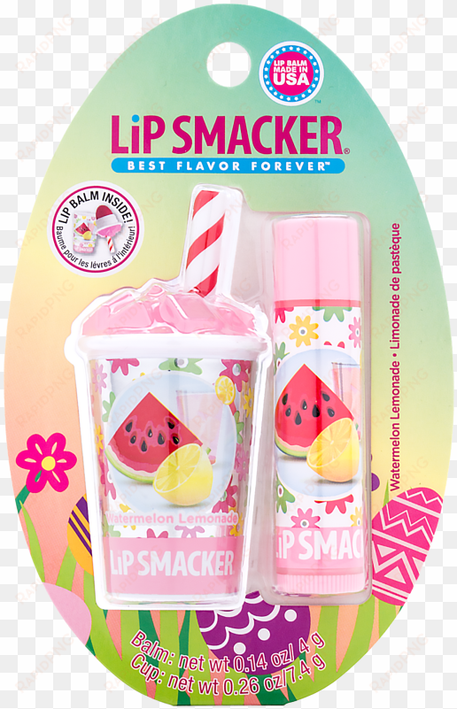 easter watermelon lemonade cup lip balm - lip smacker cup lip balm