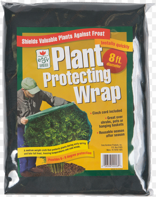 easy gardener plant protecting wrap - easy gardener plant protecting wrap, green, 8-feet