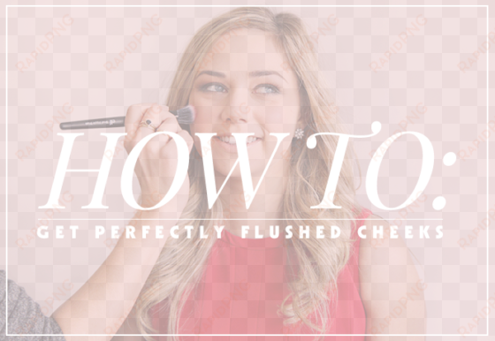 easy tricks to get the 'just flushed' look for valentine's - girl