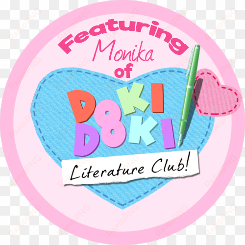 eatu ぐmonika of literature club - doki doki literature club cartel