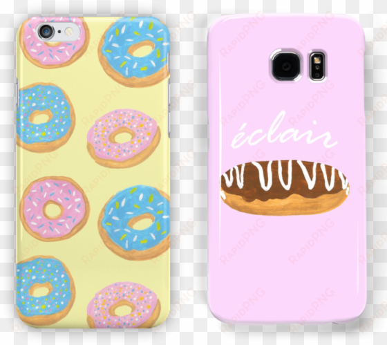 eclair donut cases - mobile phone