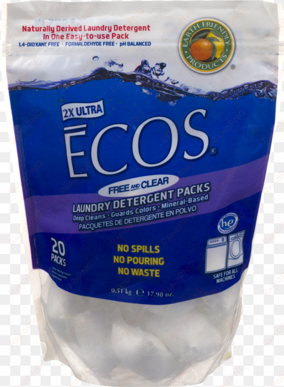 ecos free & clear laundry detergent