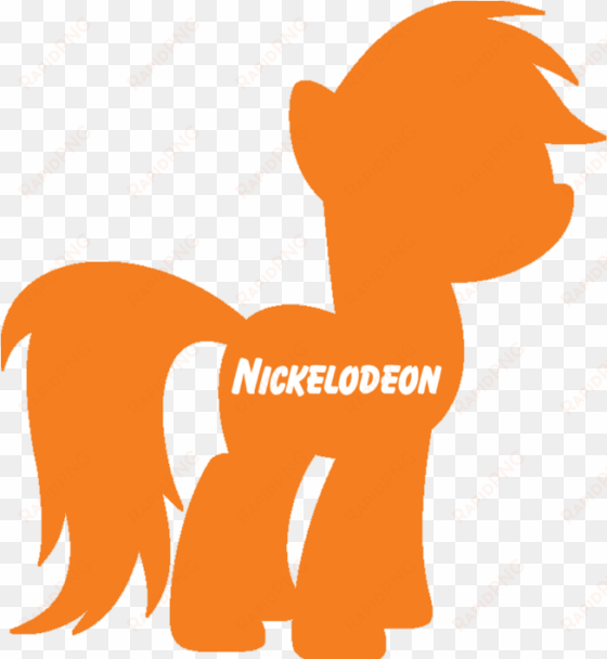 edit, logo parody, mirrored, nick, nickelodeon, pony, - my little pony nickelodeon