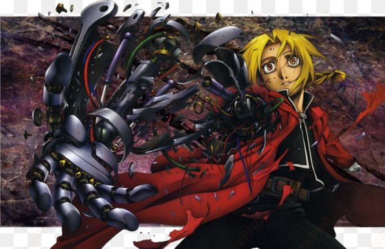 edward elric shattered automail arm - edward fullmetal alchemist png