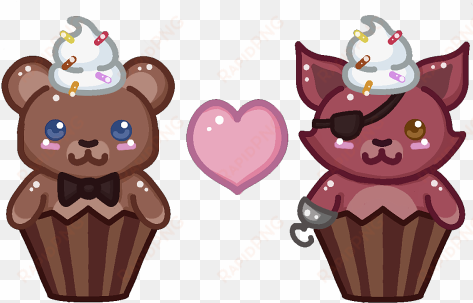 Ｏｒｉｇｉｎａｌ Ｃｒｅｗ Ｃｕｐｃａｋｅｓ - cute freddy fazbear crew