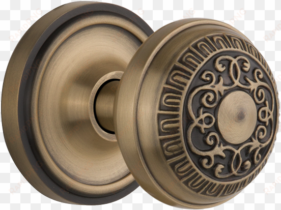 egg & dart features a delicate floral design and a - nostalgic warehouse victorian single dummy door knob