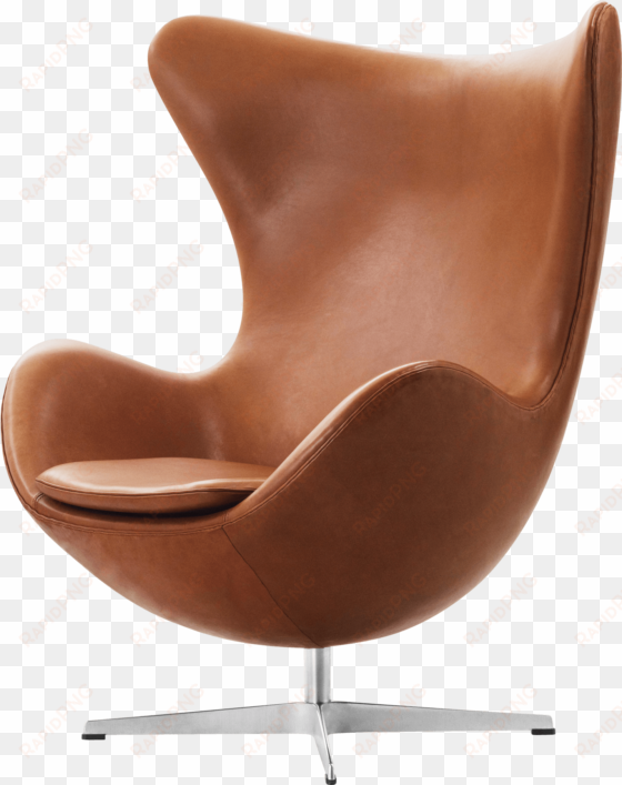 egg easy chair arne jacobsen elegance walnut leather - egg chair fritz hansen