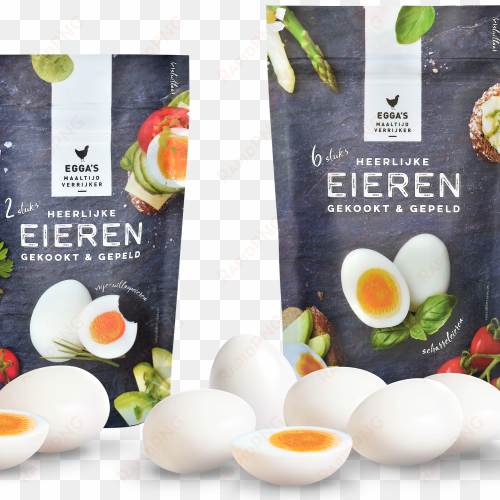 egga, gekookt gepelde eieren, gekookte eieren, ei, - heerlijke egga's