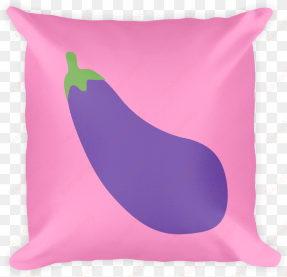 eggplant emoji pillow swish embassy - pillow