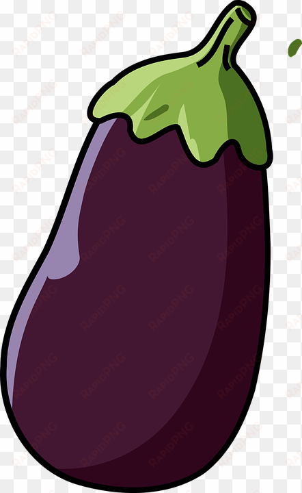 Eggplant Purple Clip Art - Eggplant Clipart transparent png image