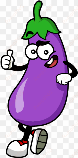 Eggplant Stickers Messages Sticker-6 - Eggplant Cartoon transparent png image