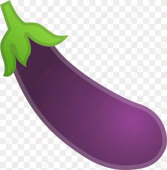 eggplant vector emoji image royalty free - eggplant emoji