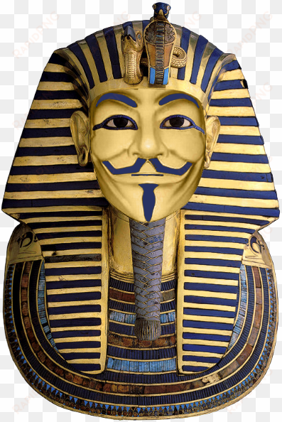 Egyptian Guy Fawkes Mask - Illuminati Unmasked By Johnny Cirucci transparent png image