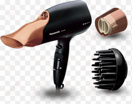 eh na65 nono e ion hair dryer in rose gold & pink - panasonic nanoe eh-na65 hair dryer