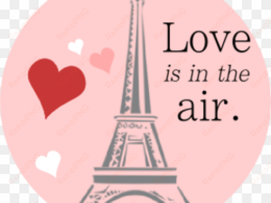 eiffel tower clipart love - happy valentines day diamonds