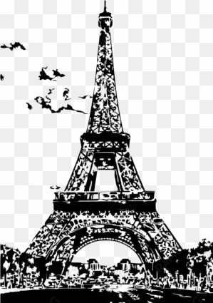 eiffel tower sketch ocal - sketch