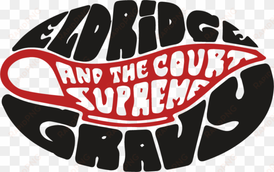 eldridge gravy and the court supreme logo - logo