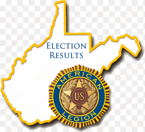 election results logo - american legion wv