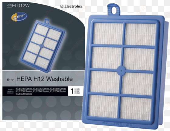 electrolux s-filter washable hepa filter - electrolux el012w hepa h12 washable filter