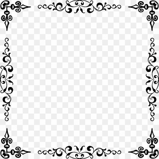 elegant border png download - marcos para invitaciones elegantes png